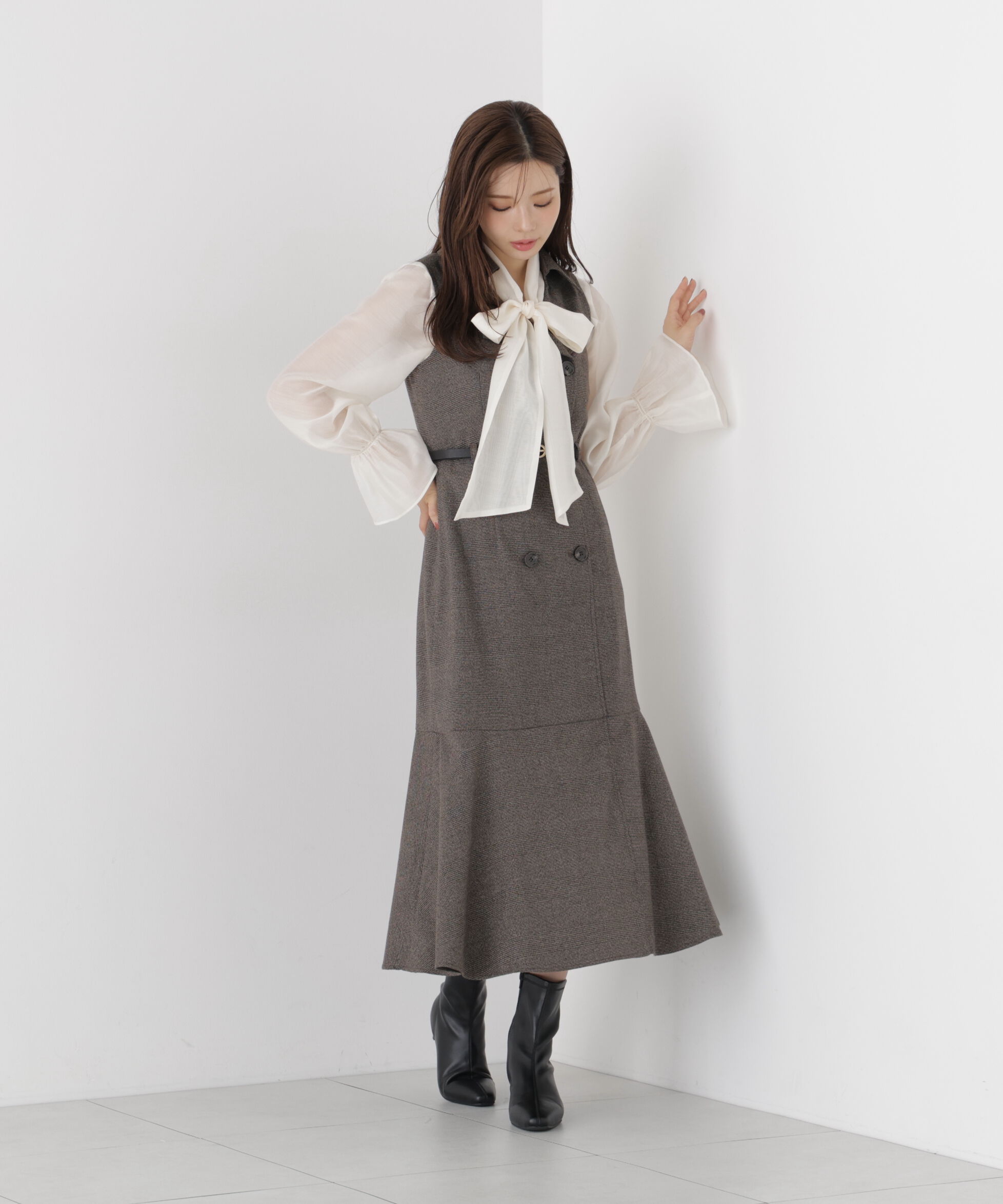 PROPORTION BODY DRESSING「ビッグリボンブラウス」|シャツ・ブラウス|