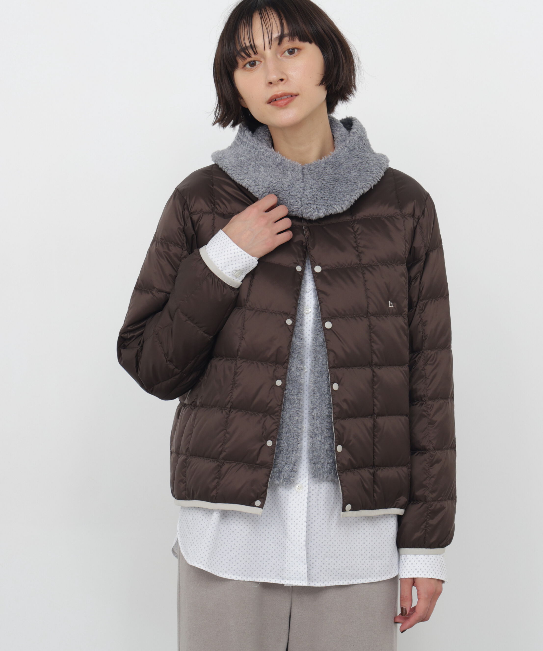  「◆≪TAION コラボ≫ クルーネックボタンジャケット」|その他|