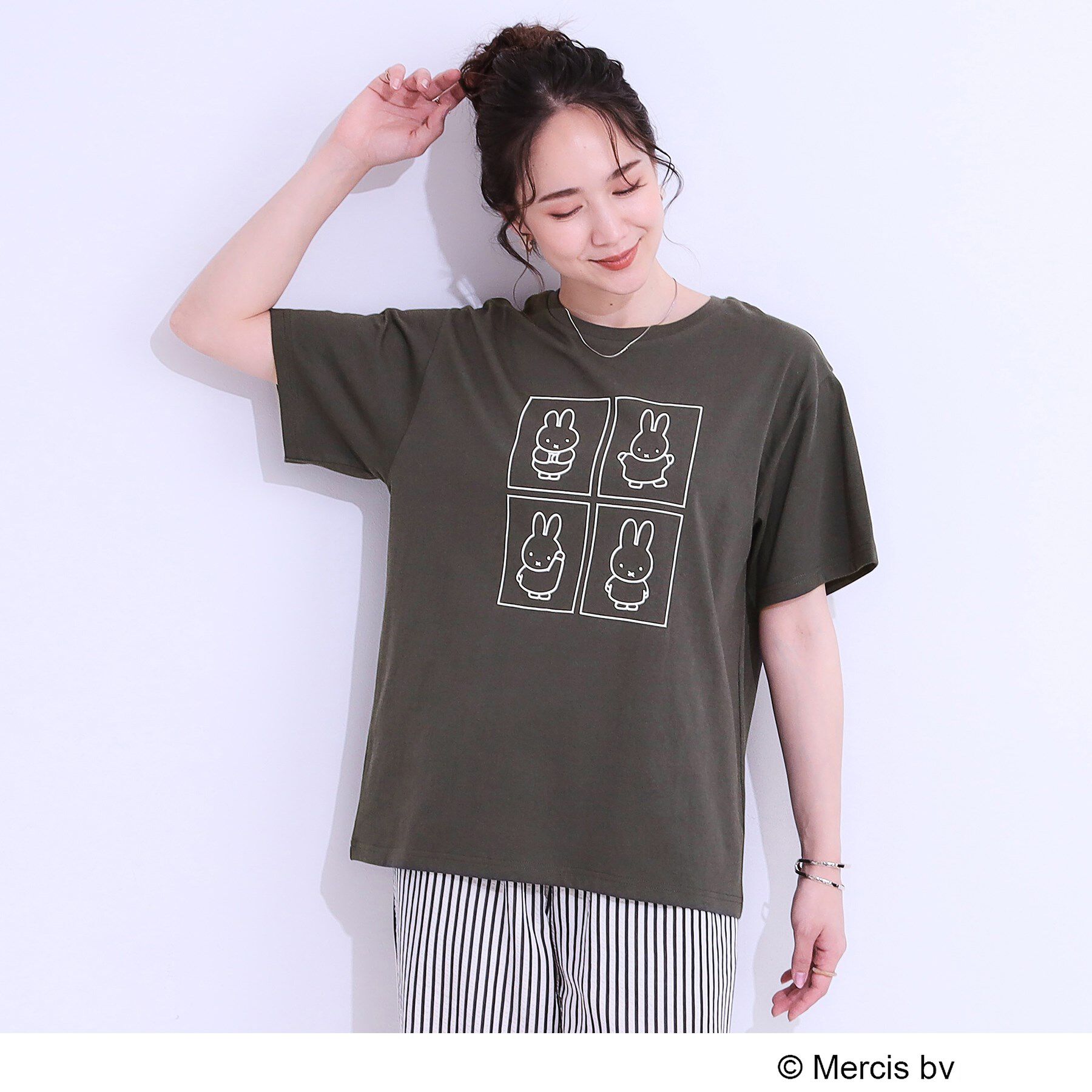 SHOO･LA･RUE「【miffy】グラフィックTシャツ」|Tシャツ・カットソー|