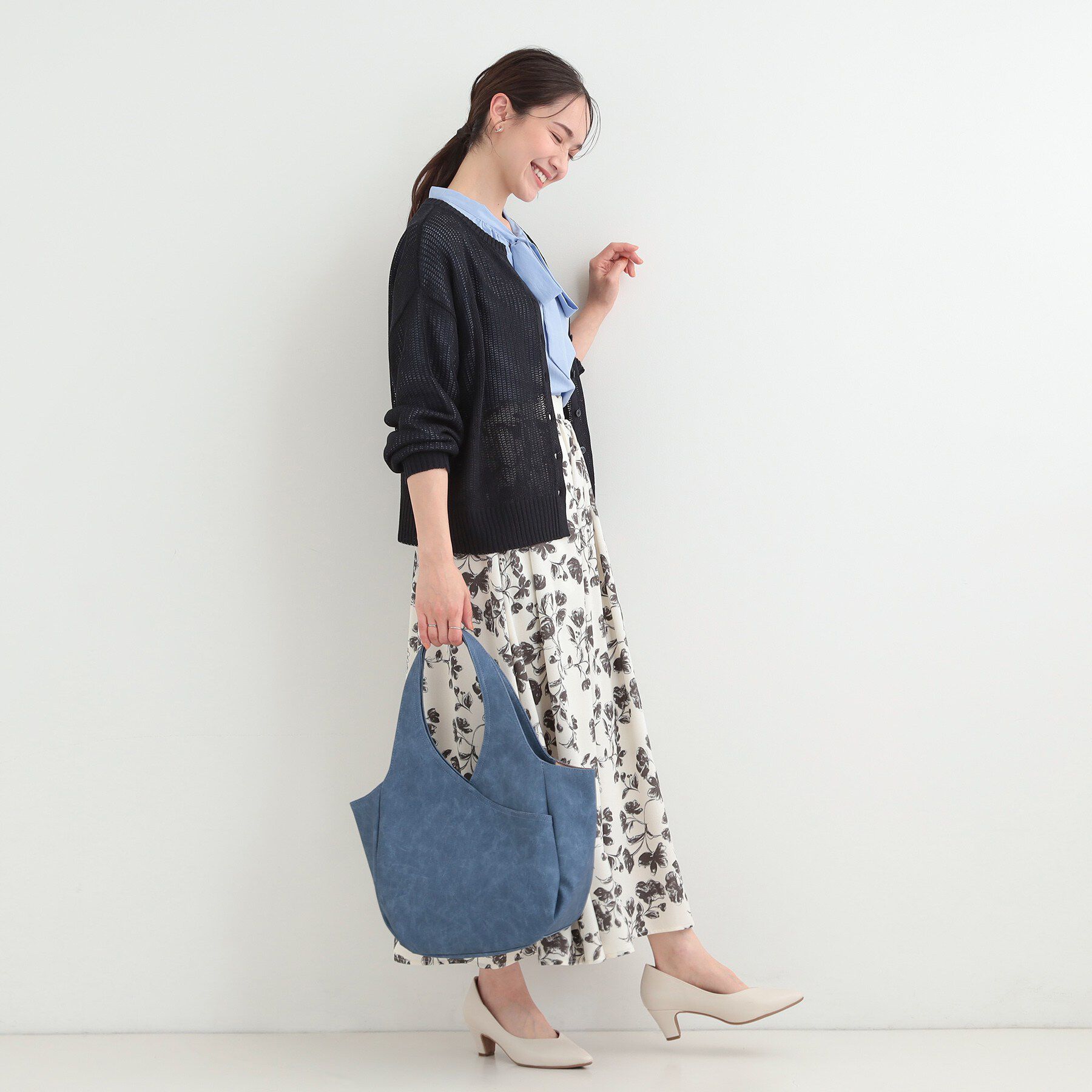 SHOO･LA･RUE「前後ポケットバルーントートバッグ」|トートバッグ|
