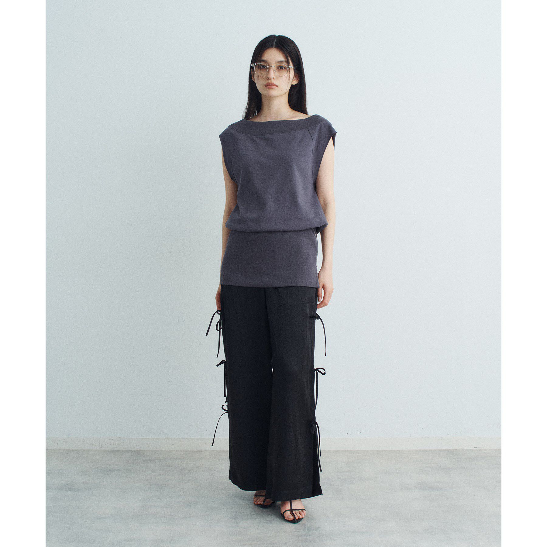 CODE A「ribbon easy pants」|その他|