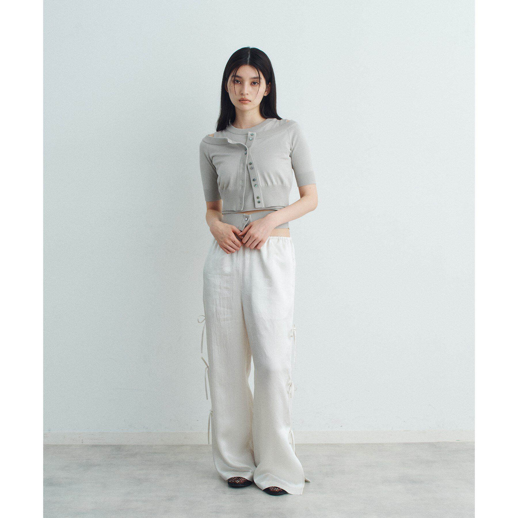 CODE A「ribbon easy pants」|その他|
