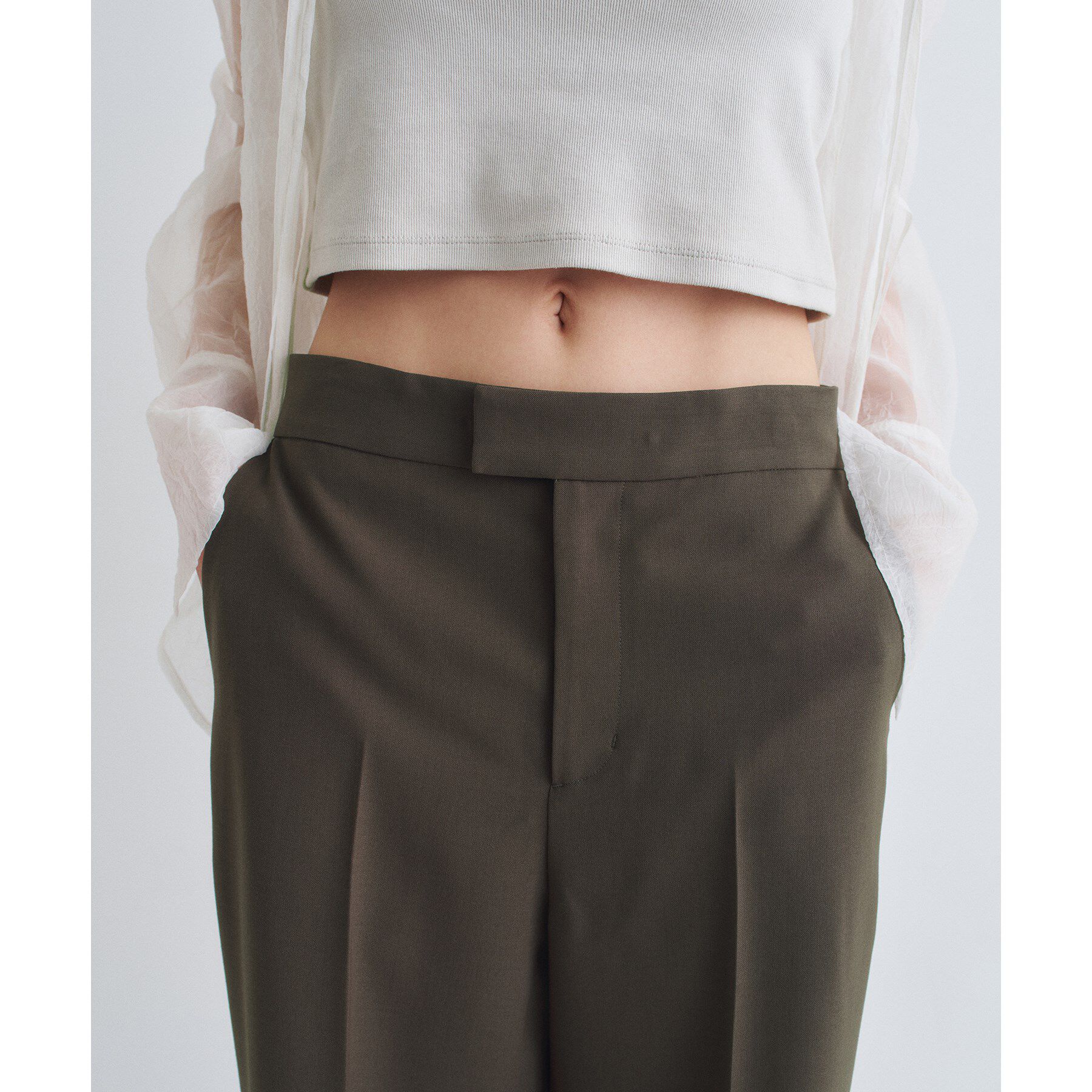 CODE A「line zip trousers」|その他|