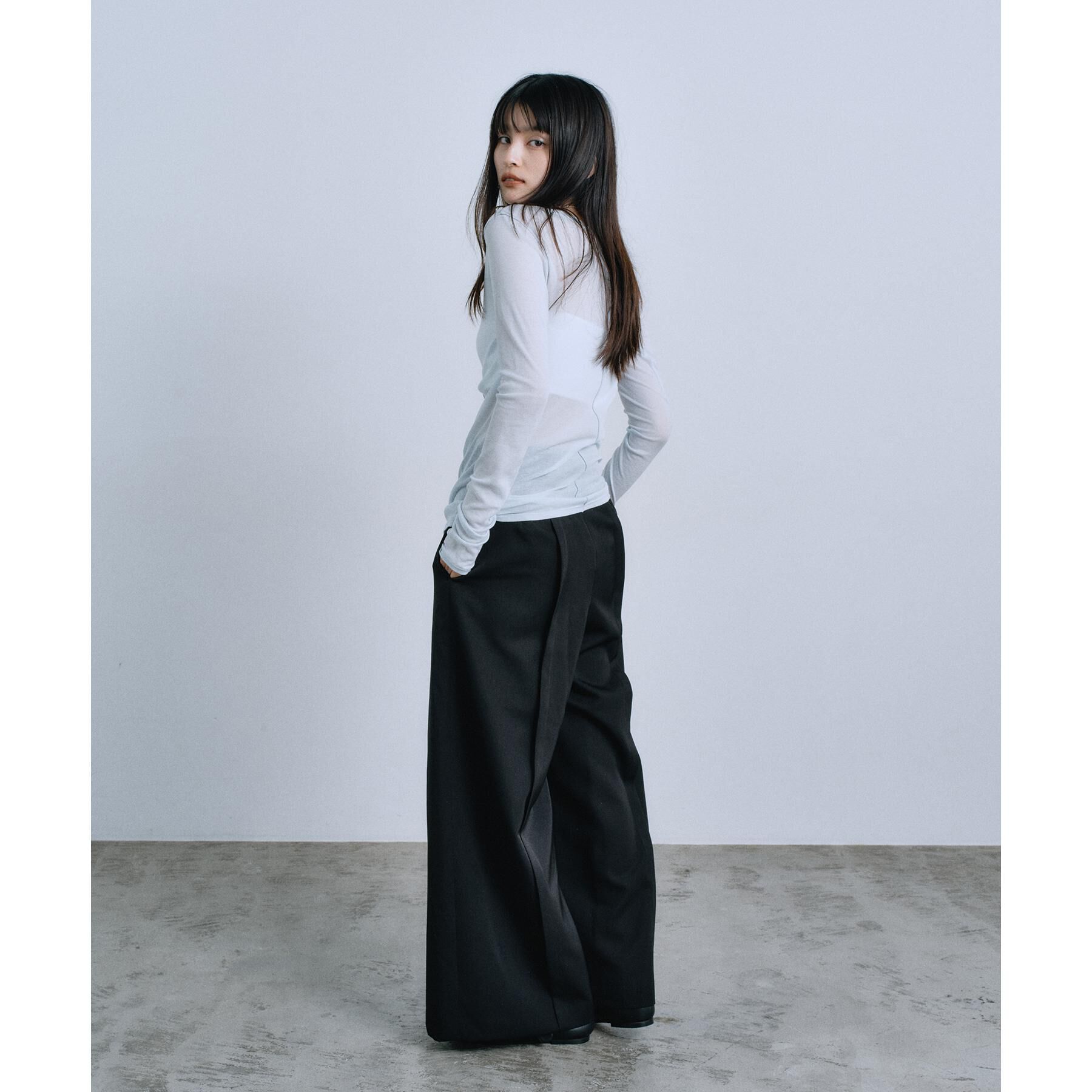 CODE A「sheer basic tee」|Tシャツ・カットソー|