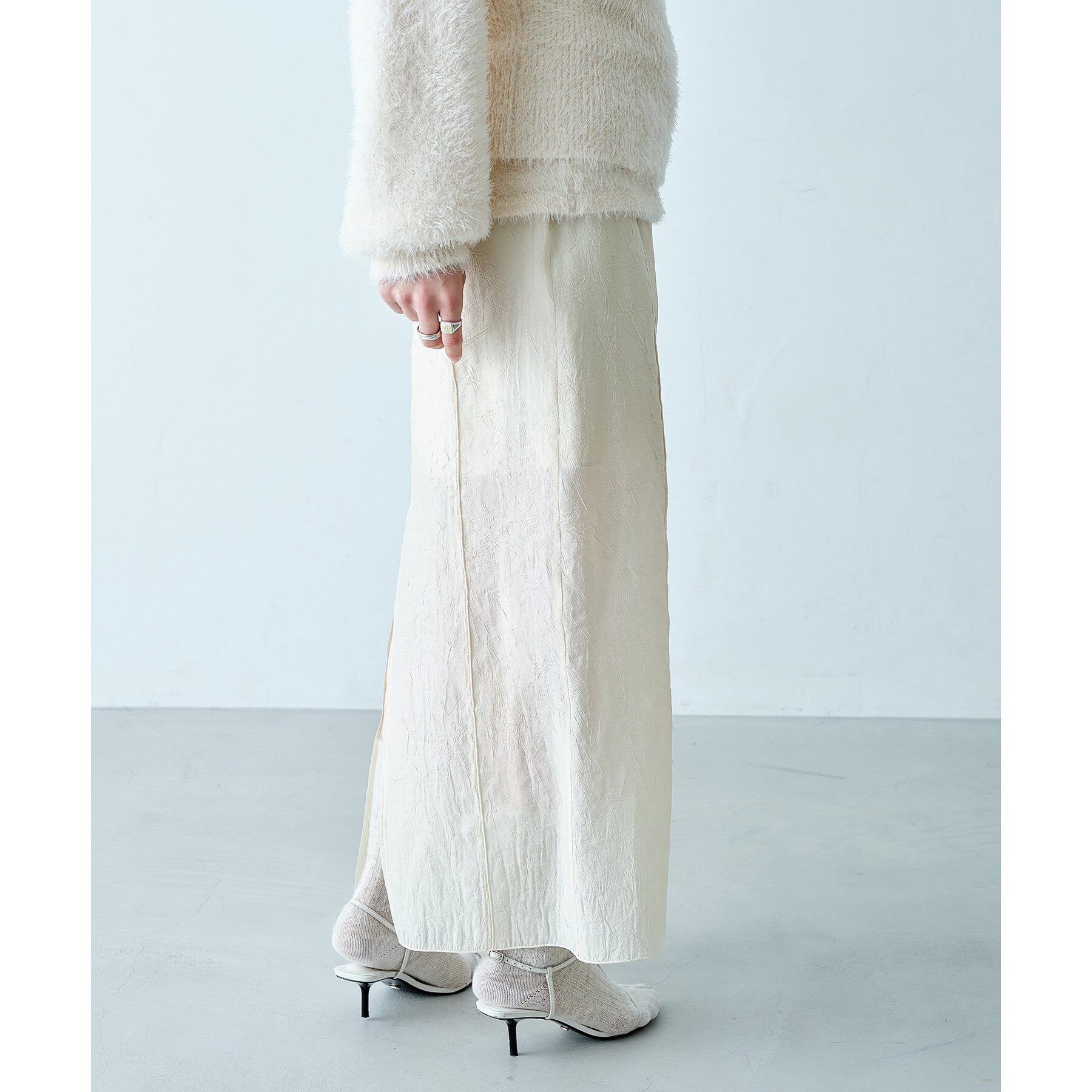 CODE A「pencil sheer skirt」|スカート|