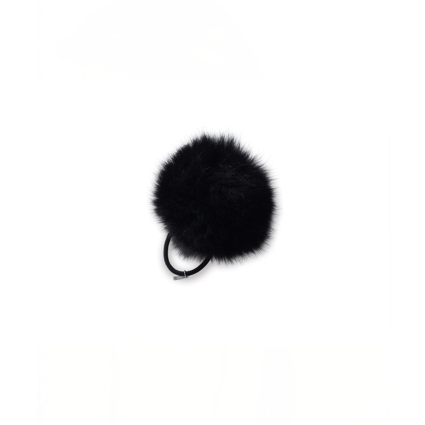 CODE A「heyep｜fluffy fur hair tie」|その他|ブラック(019)