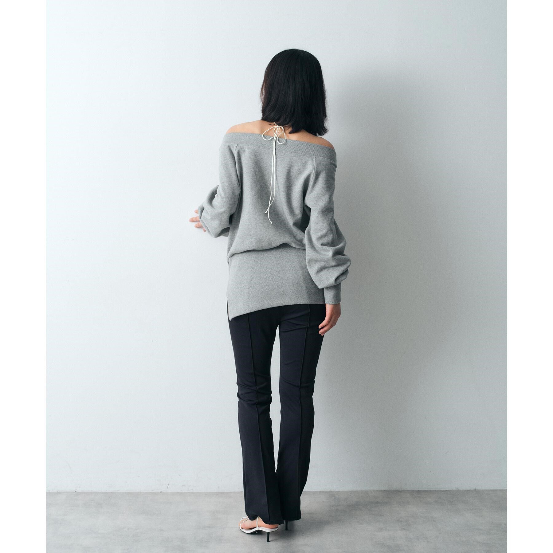 CODE A「【Re】off－shoulder sweat」|パーカー|