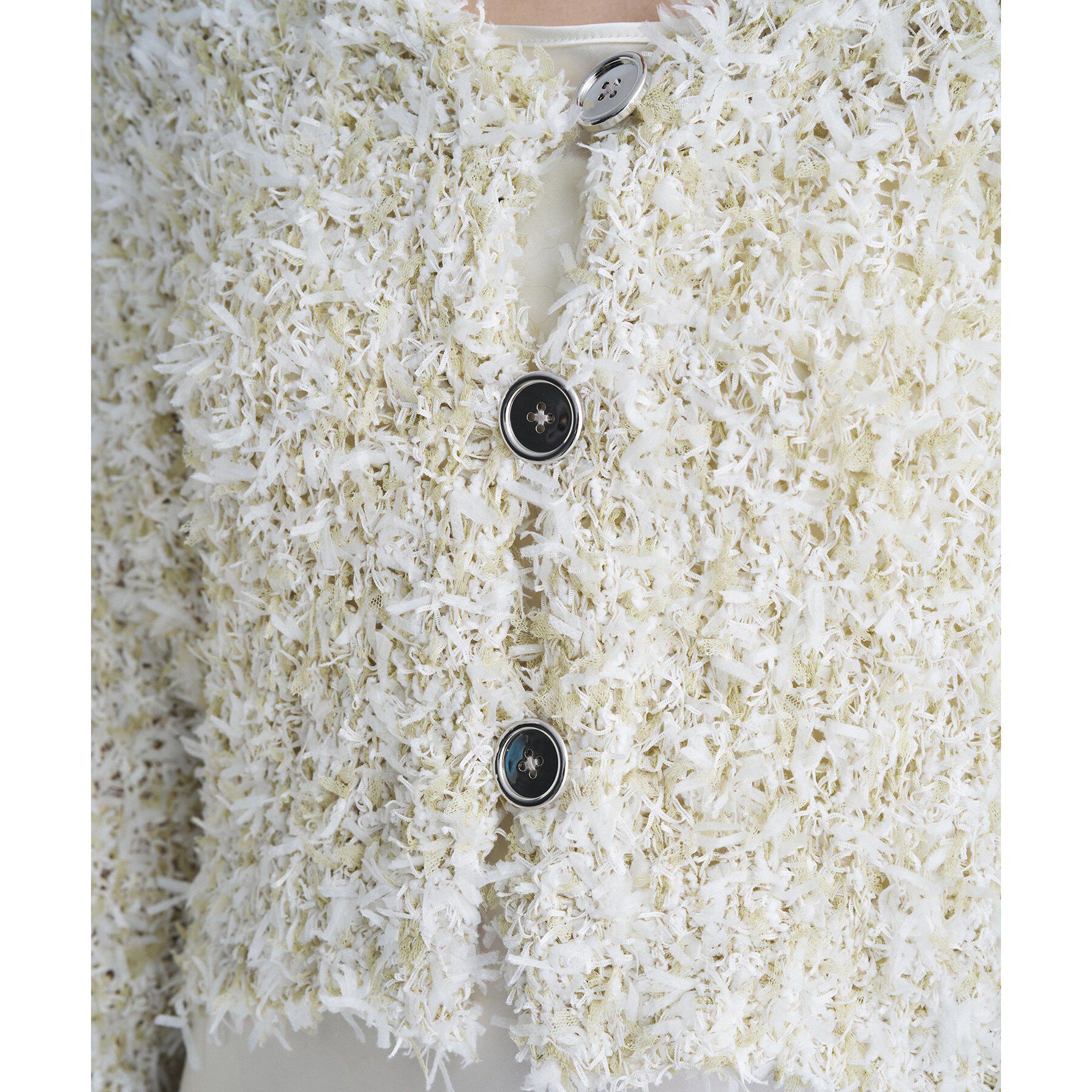 CODE A「fancy yarn cardigan」|カーディガン|