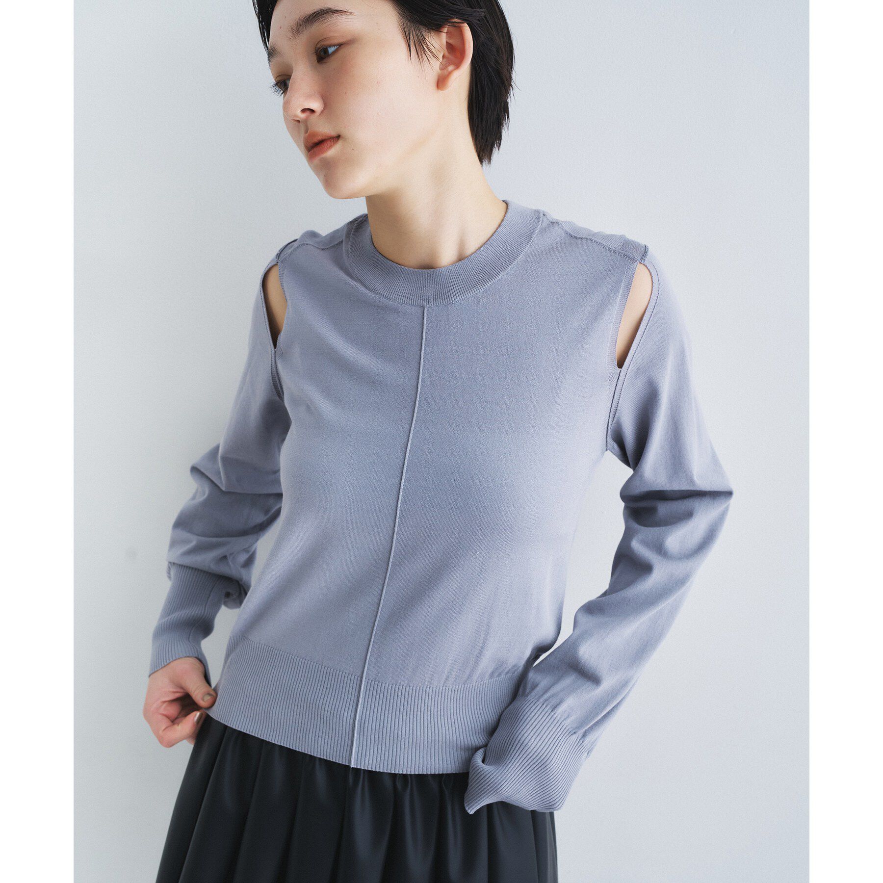 CODE A「slit pullover knit」|ニット・セーター|