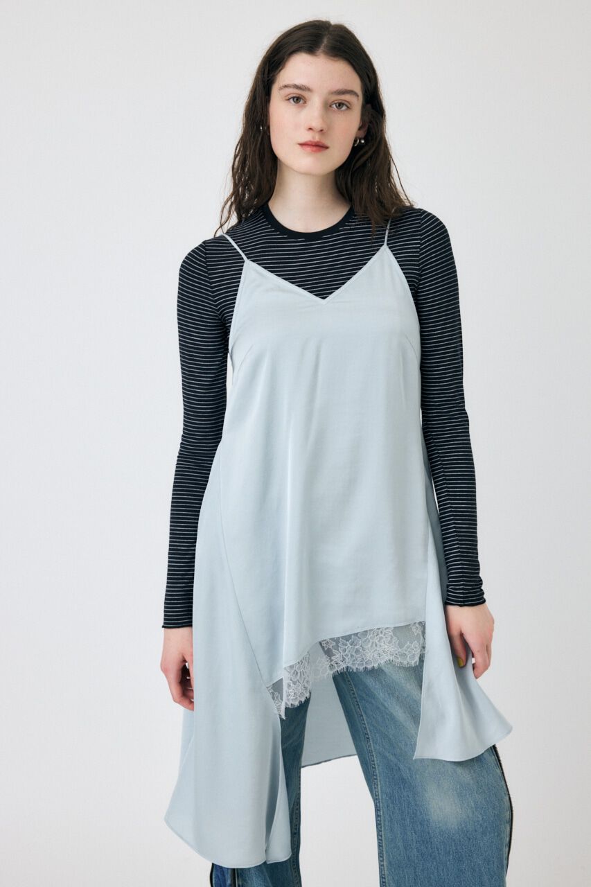 MOUSSY「WASHER スリップドレス」|ワンピース|