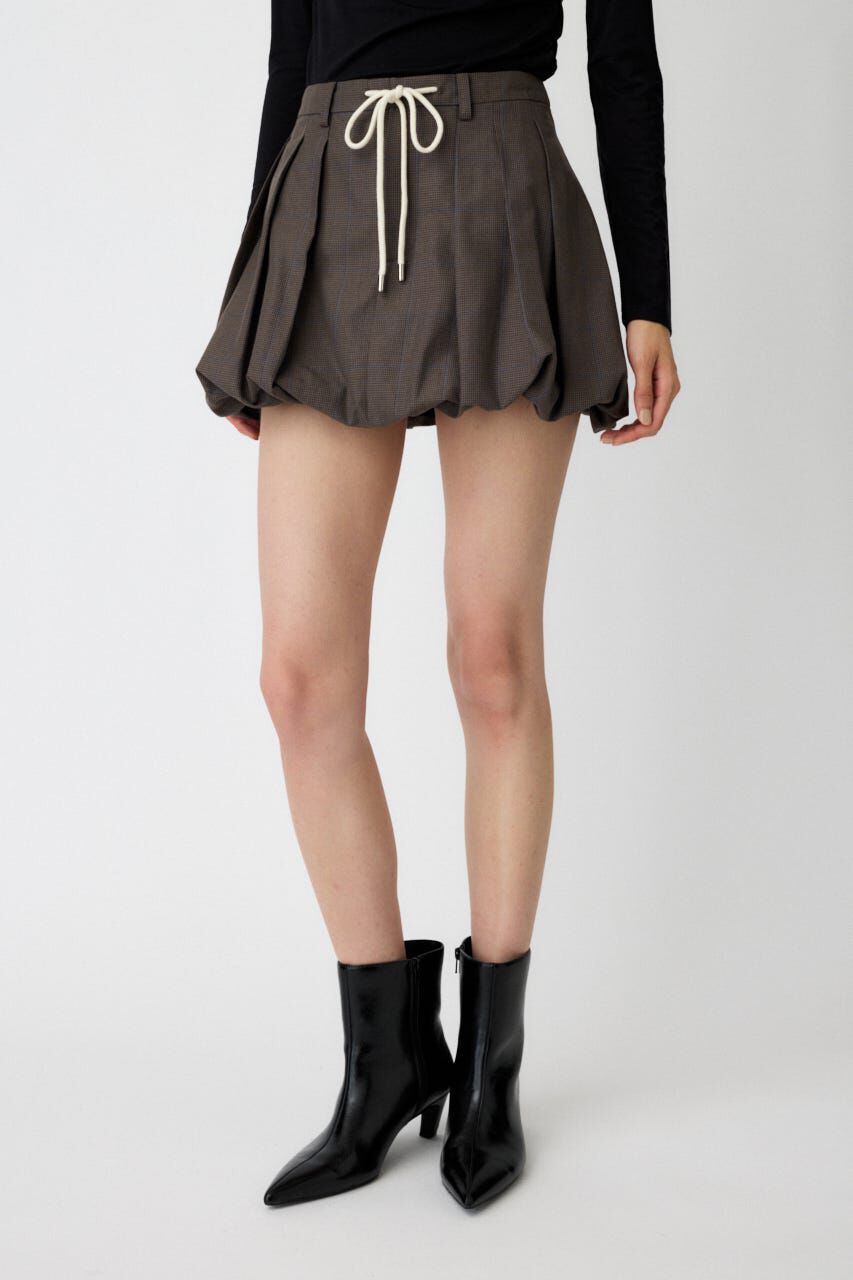 MOUSSY「TUCKED BALLOON MINI スカート」|スカート|