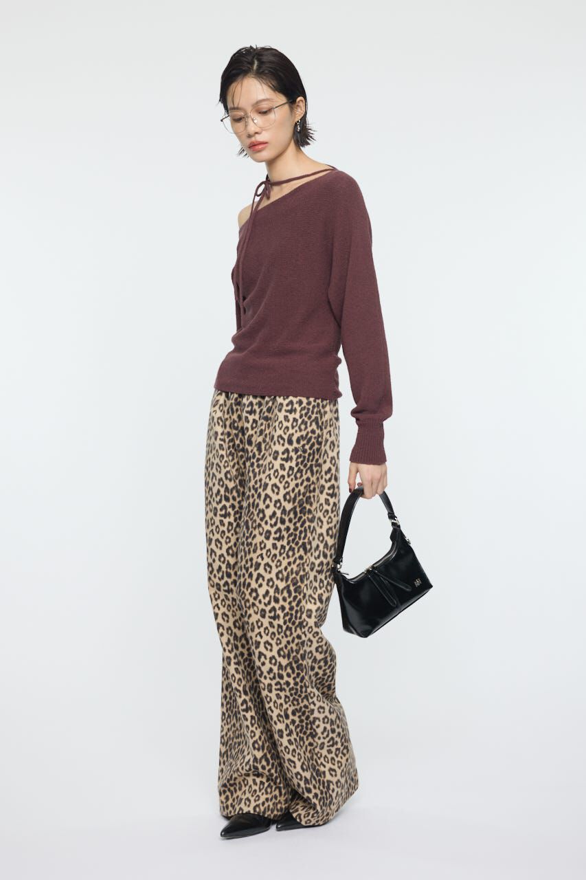 MOUSSY「ONE SHOULDER ニットトップス」|ニット・セーター|