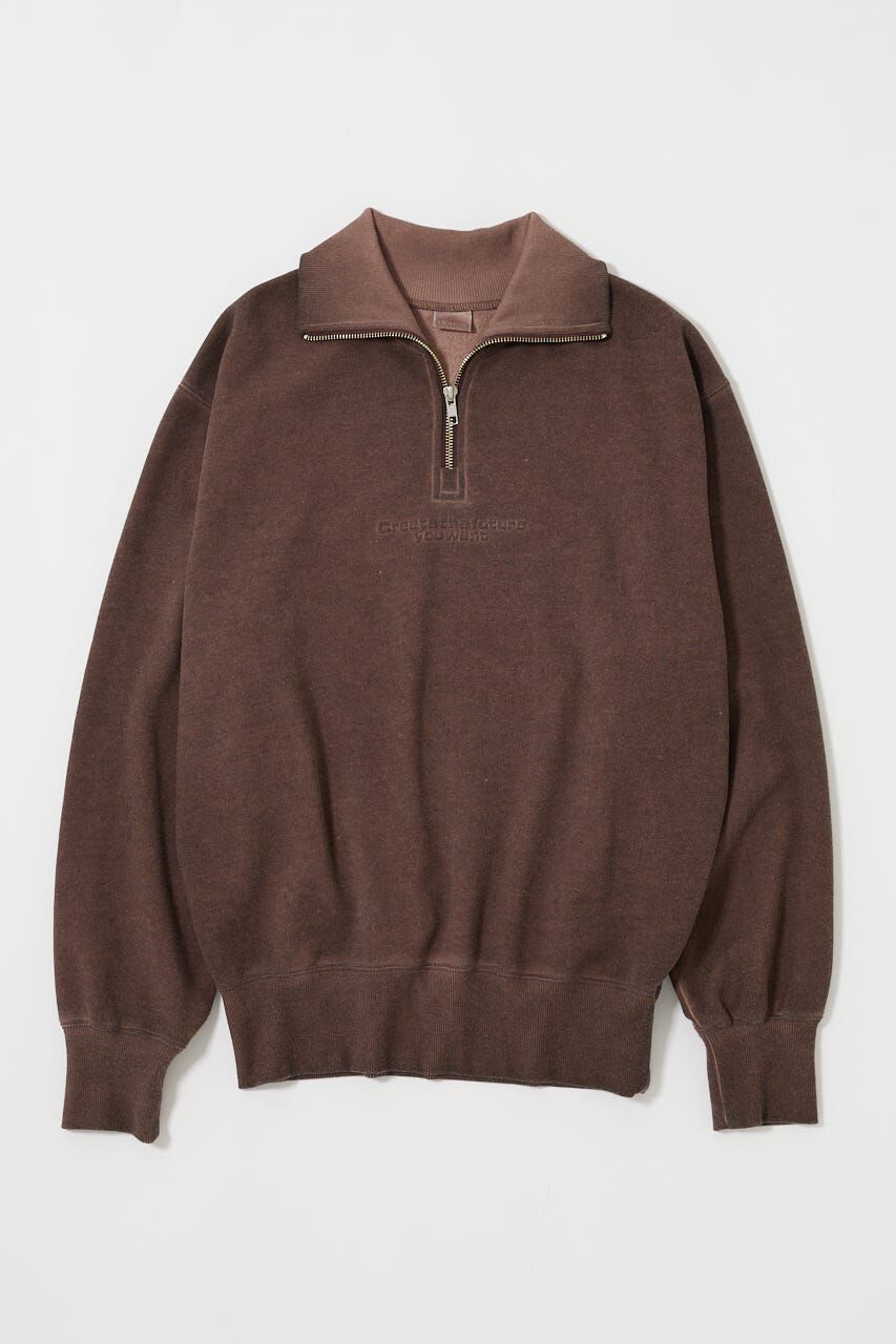MOUSSY「FADE HALF ZIP トップス」|パーカー|
