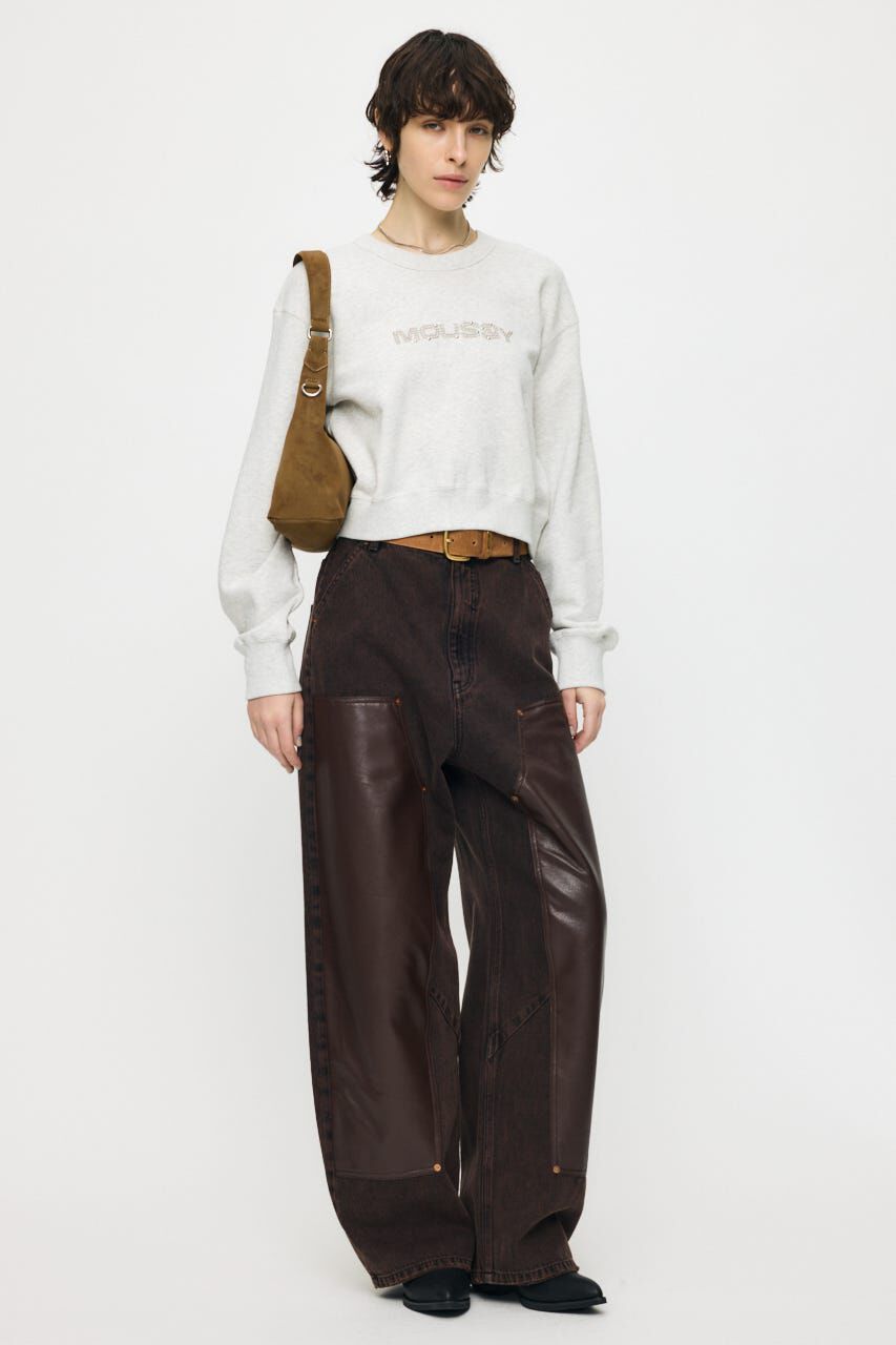 MOUSSY「LITTLE POPS LOGO プルオーバー」|パーカー|