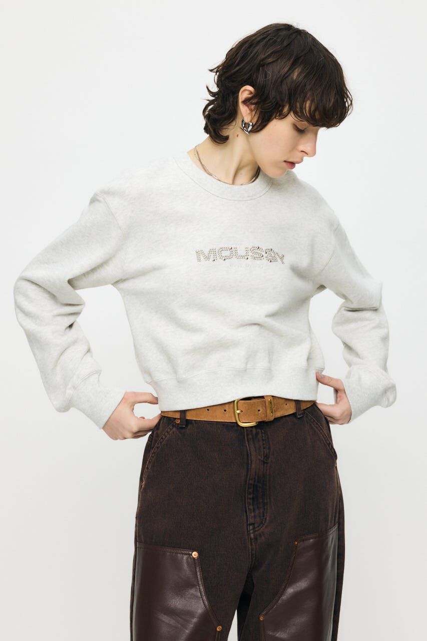MOUSSY「LITTLE POPS LOGO プルオーバー」|パーカー|
