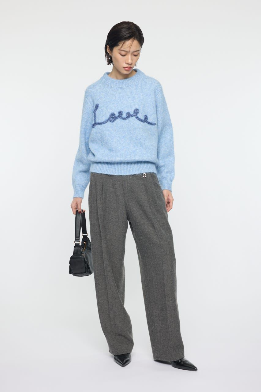 MOUSSY「BACK RIBBON セーター」|ニット・セーター|