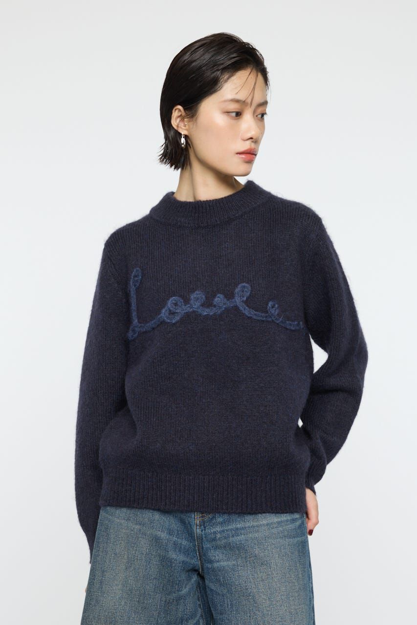 MOUSSY「BACK RIBBON セーター」|ニット・セーター|
