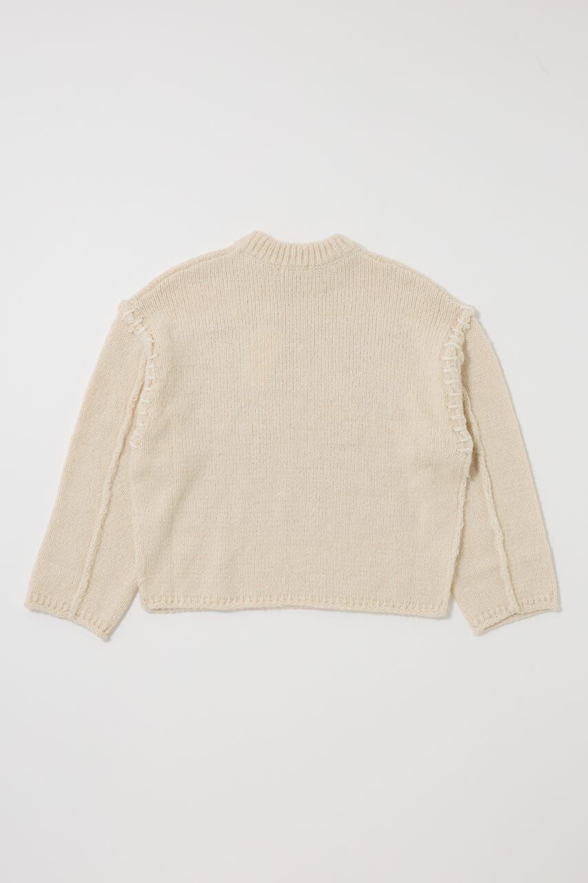 MOUSSY「JACQUARD WORD セーター」|ニット・セーター|