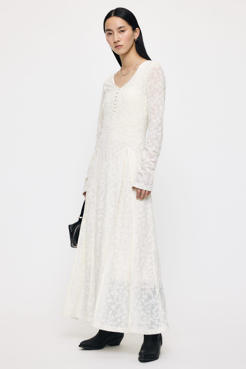MOUSSY「SCOOP NECK MAXI ドレス」|ワンピース|