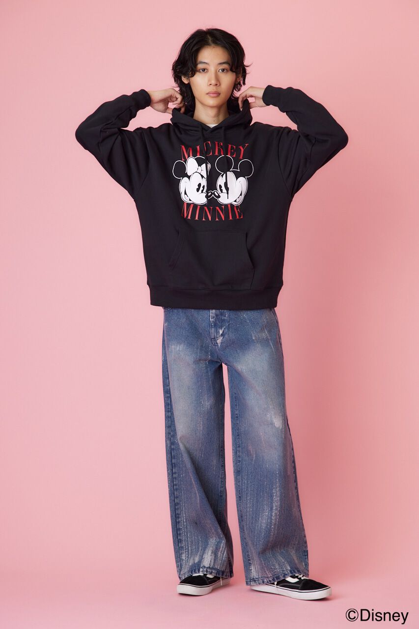 RODEO CROWNS「(ミッキー＆ミニー)スウェットパーカー」|パーカー|