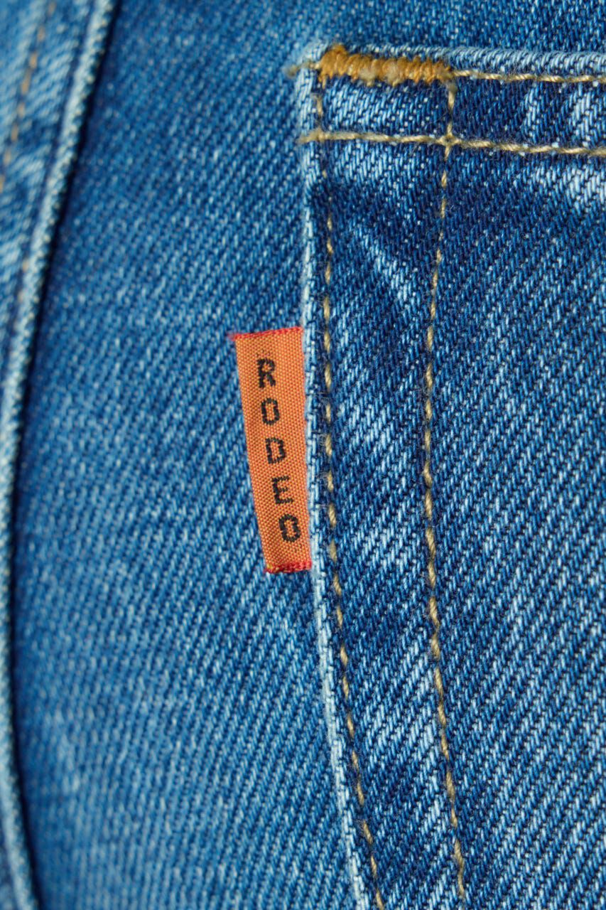 RODEO CROWNS「HEM WESTERN デニムパンツ」|デニム|