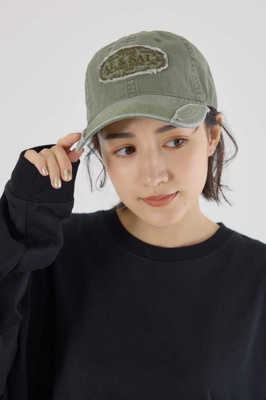 RODEO CROWNS「ダメージパッチカラーキャップ」|その他|
