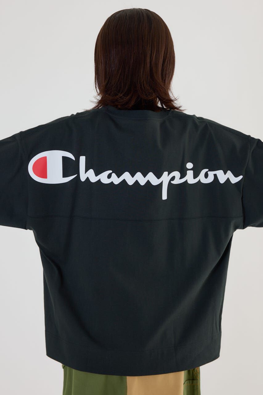 RODEO CROWNS「Champion Vネック7分袖トップス」|パーカー|