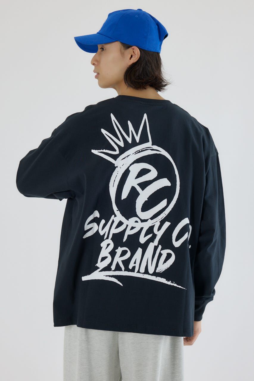 RODEO CROWNS「クラウンボール長袖Tシャツ」|Tシャツ・カットソー|BLK