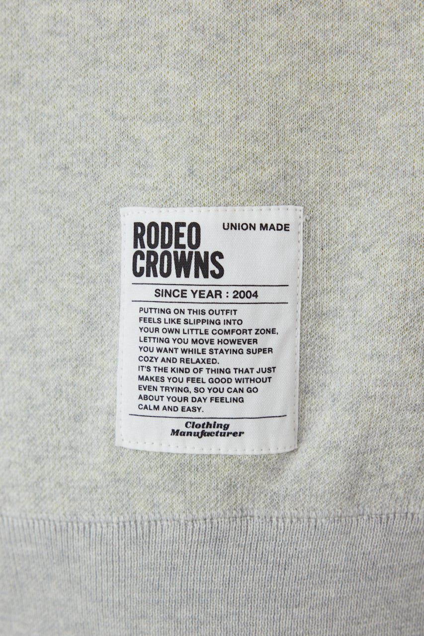 RODEO CROWNS「スウェットライクフロントロゴニットフーディー」|パーカー|