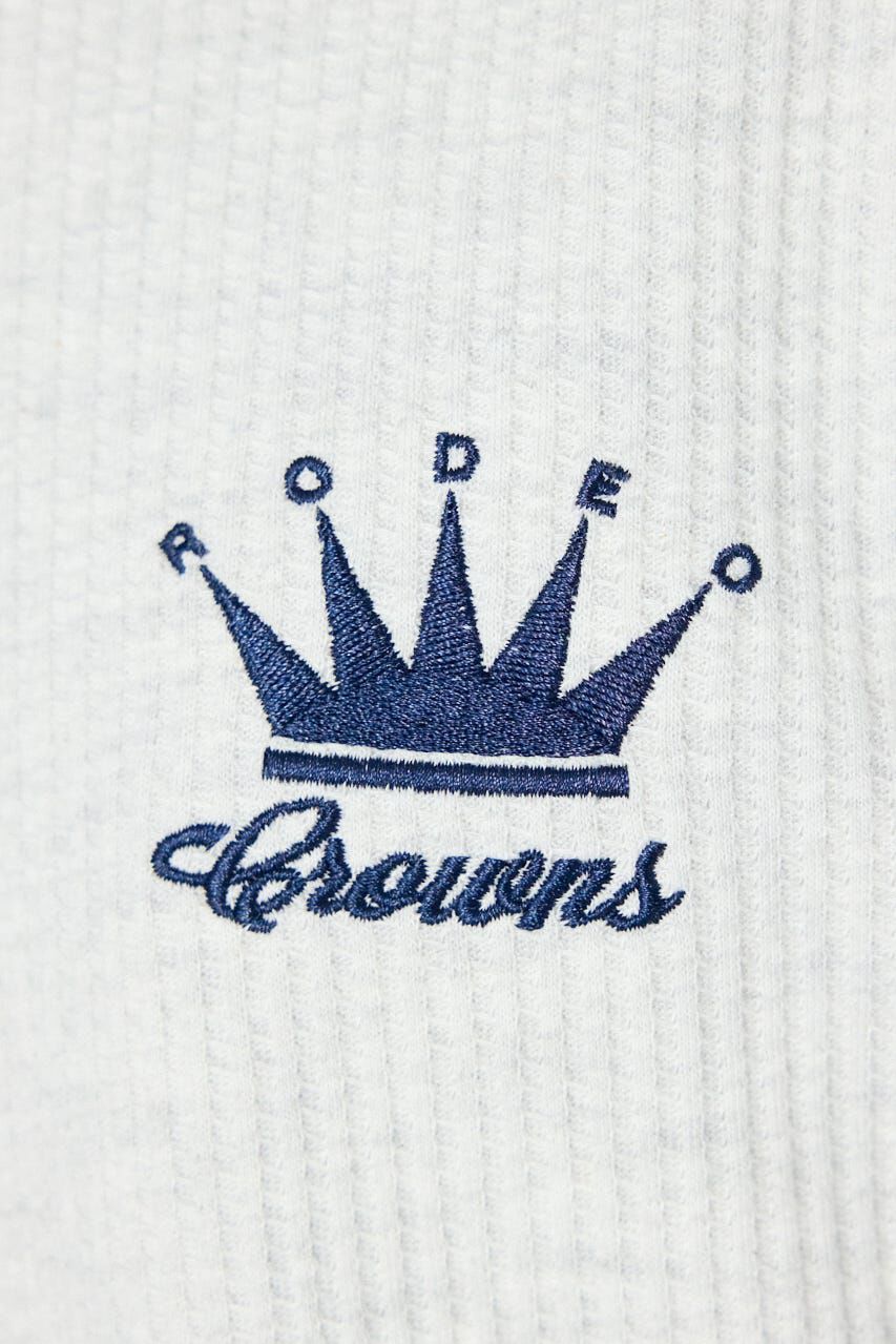 RODEO CROWNS「ボンディングワッフルZIPパーカー」|パーカー|