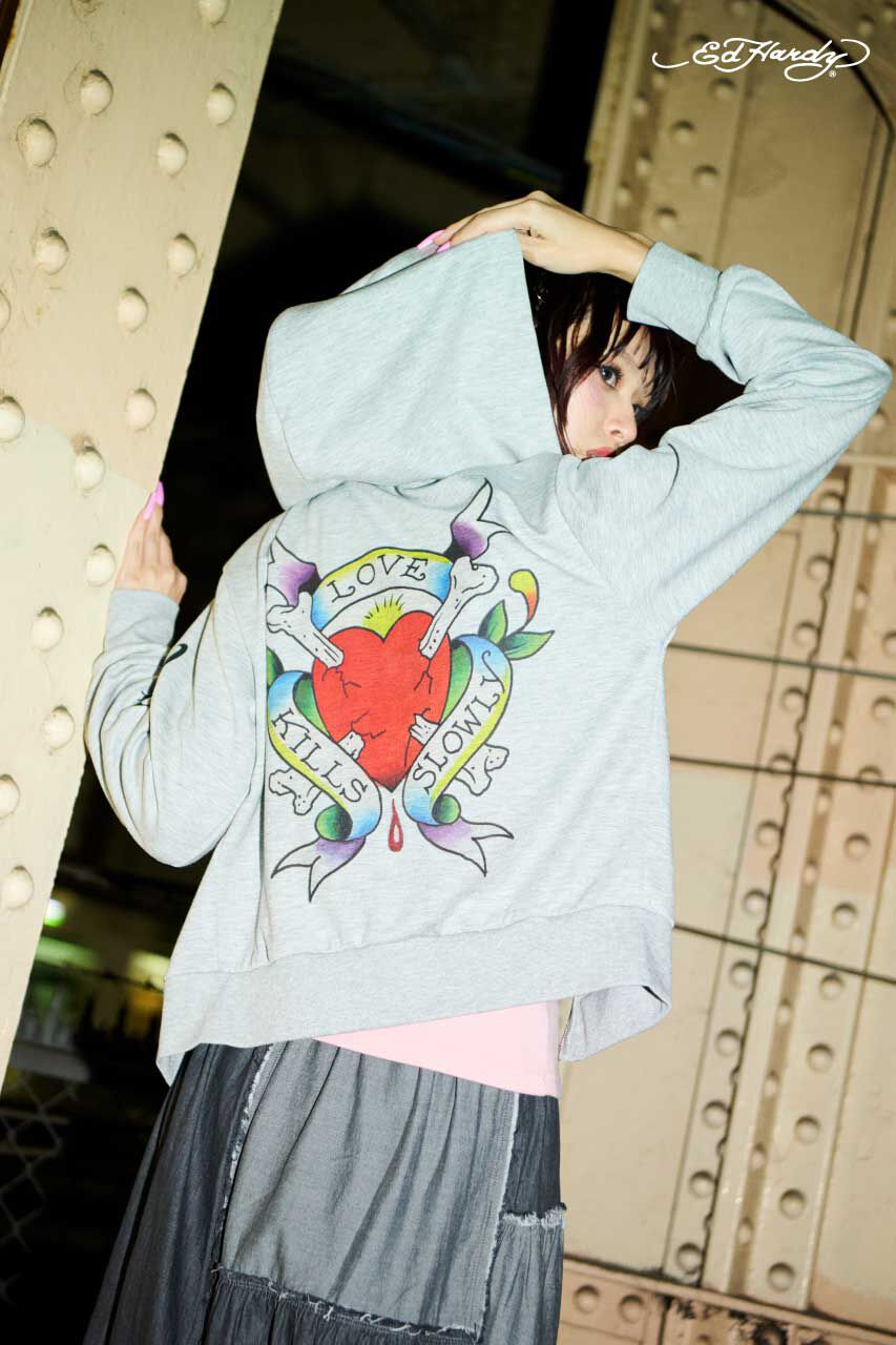 RODEO CROWNS「(Ed Hardy)ZIPパーカー」|パーカー|T.GRY