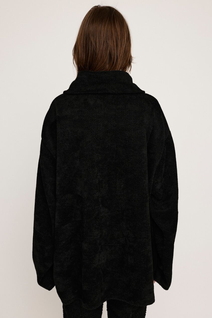 SLY「MOLE HALF ZIP STAND チュニック」|Tシャツ・カットソー|