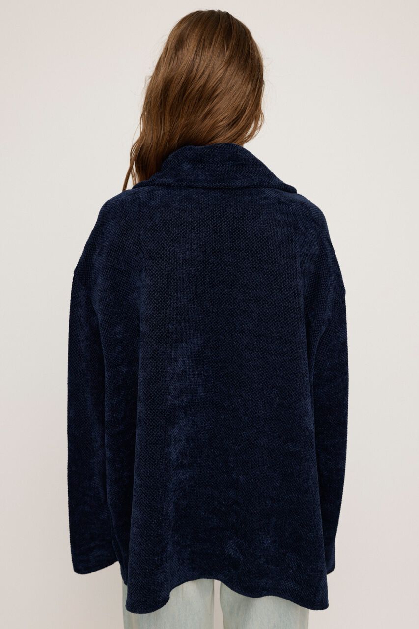 SLY「MOLE HALF ZIP STAND チュニック」|Tシャツ・カットソー|