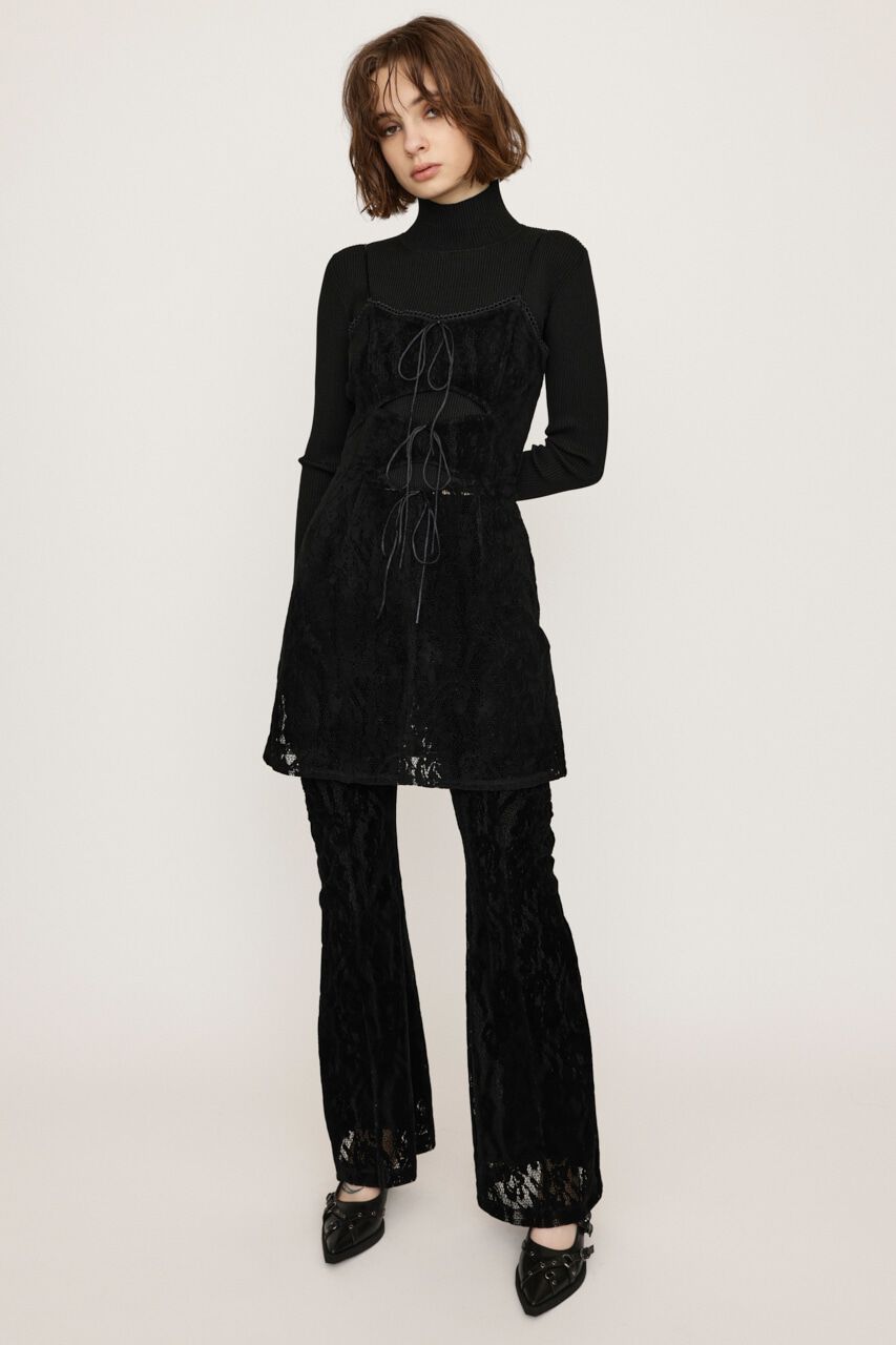 SLY「FROCKY LACE RIBBON トップス」|キャミソール|