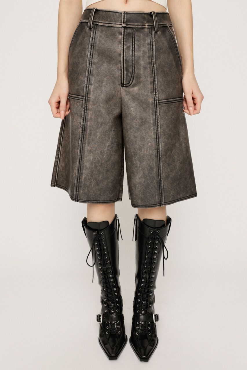 SLY「VINTAGE F／LEATHER パンツ」|その他|