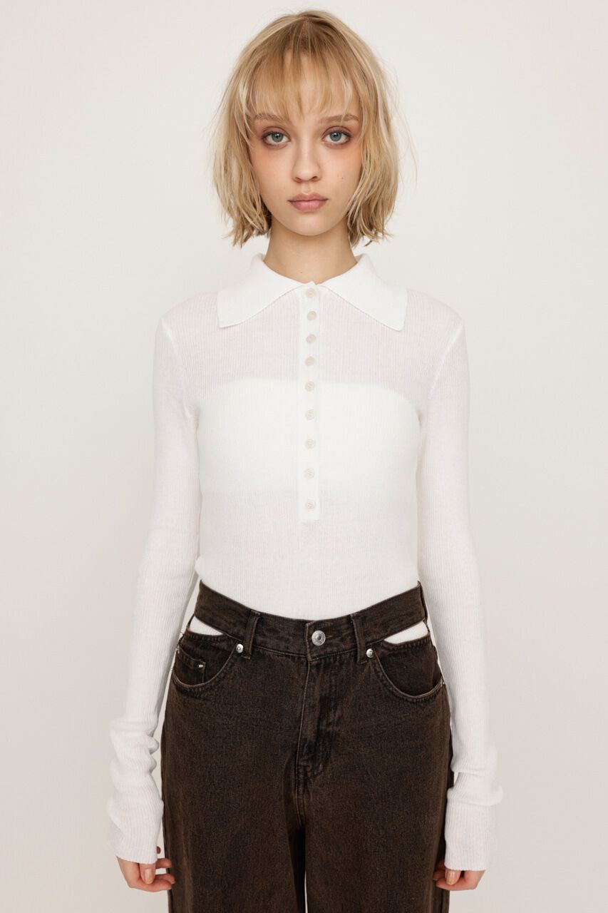 SLY「COLLARED BODYSUIT」|ニット・セーター|
