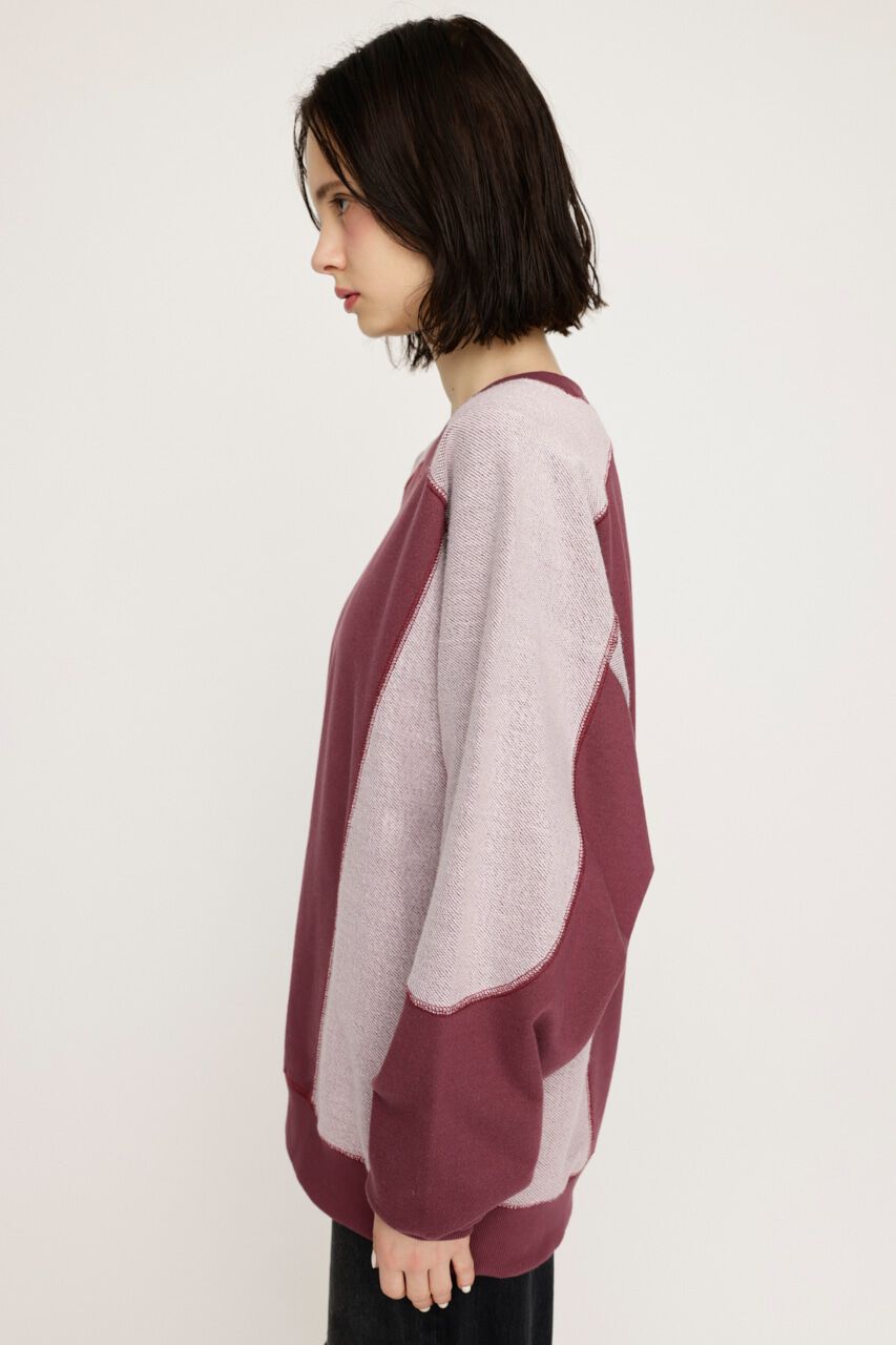 SLY「REVERSE SEAM SW トップス」|Tシャツ・カットソー|