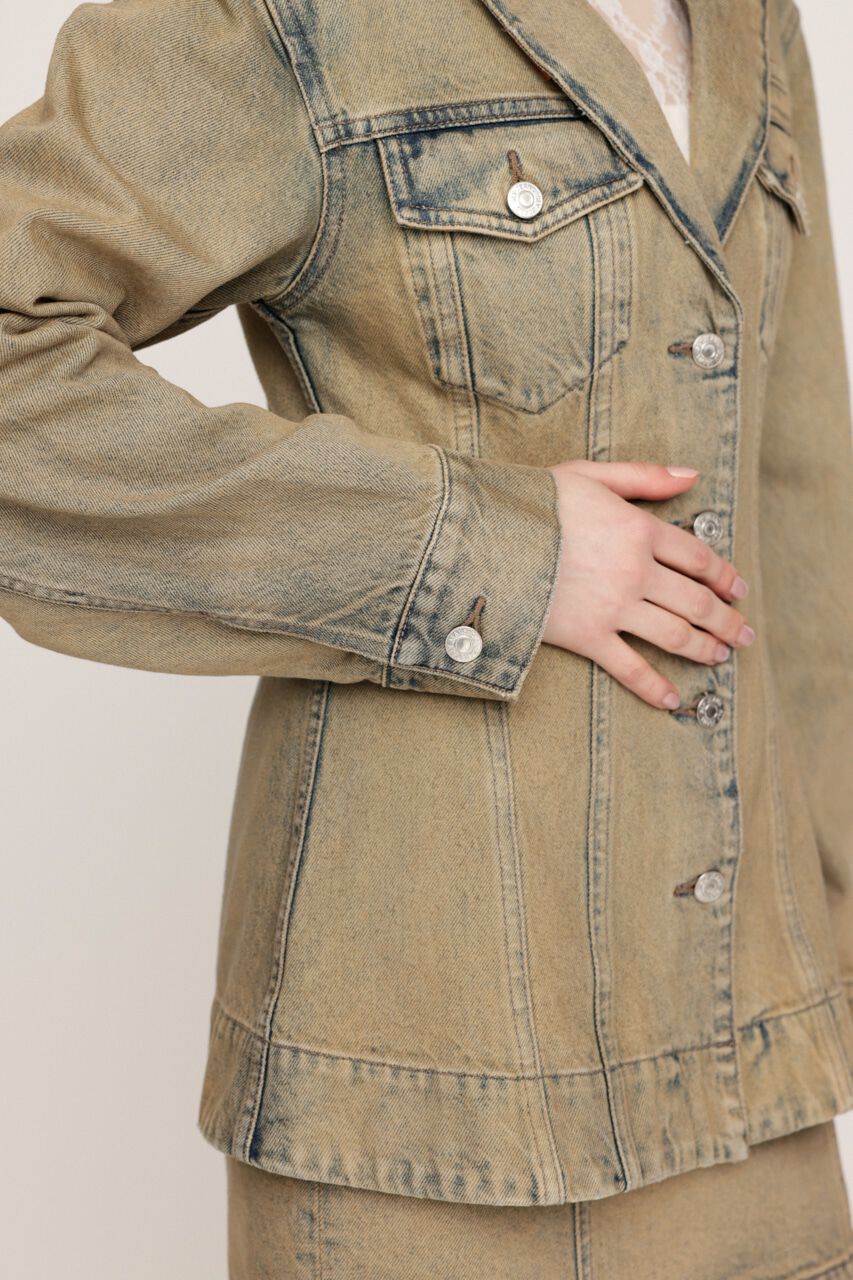 SLY「IAN TAILOR SHAPED DENIM JK-BC」|デニムジャケット|