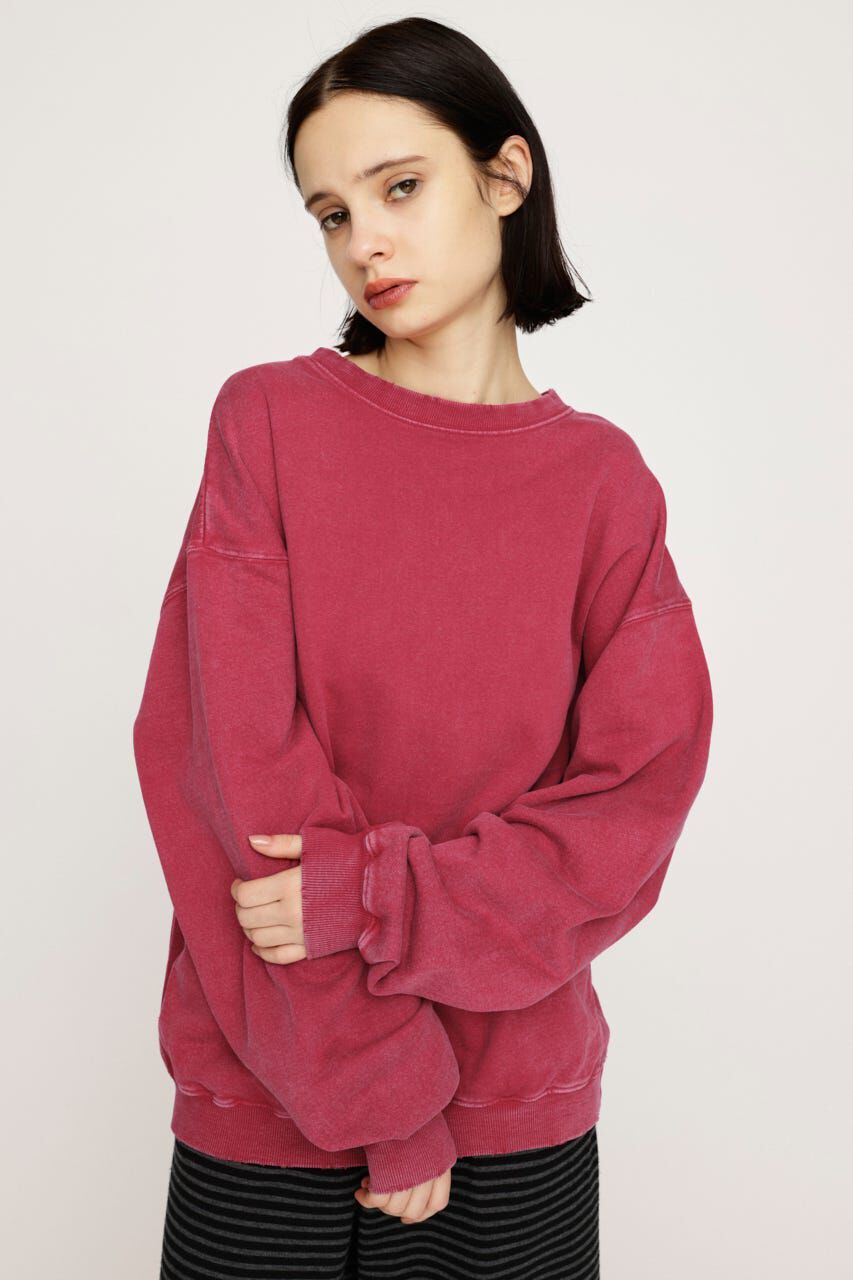 SLY「AUTHENTIC OVER C／N SW トップス」|パーカー|M/RED7