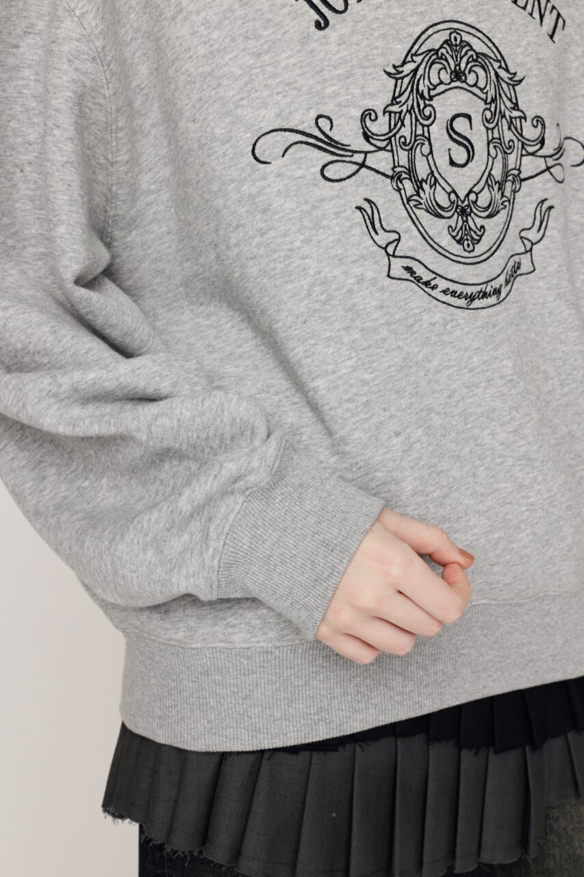 SLY「EMBROIDERY LOGO SW トップス」|パーカー|