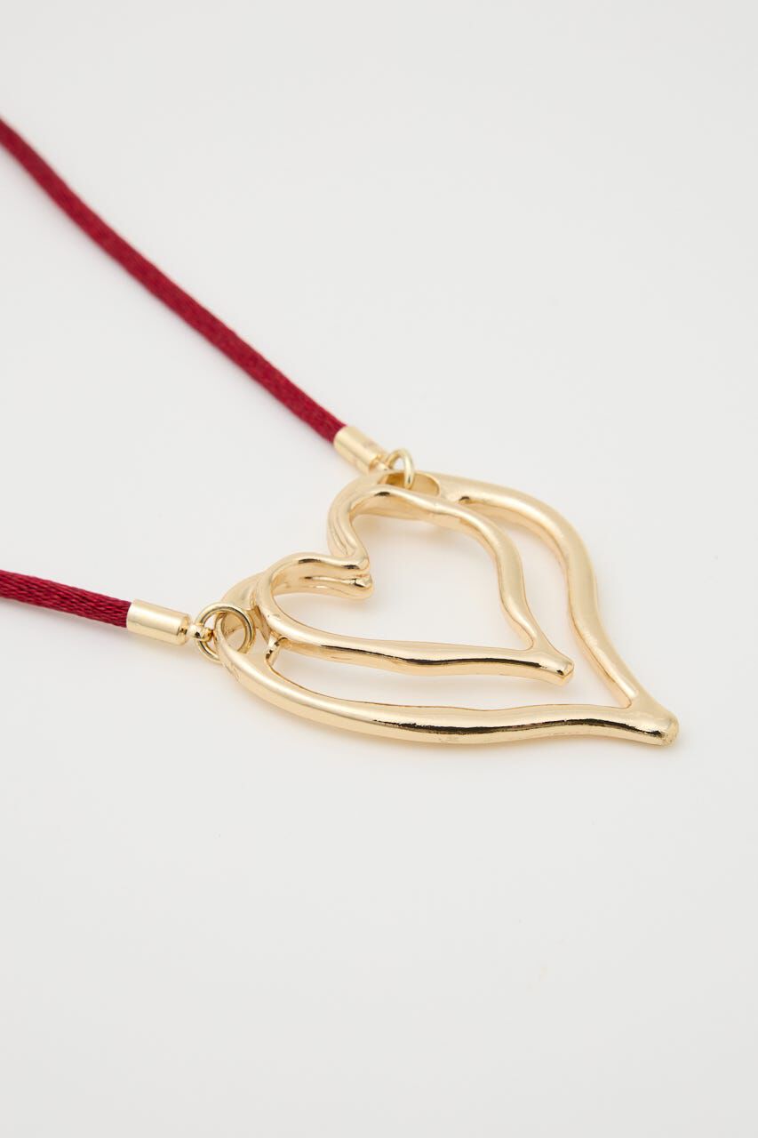 SLY「HEART CHARM チョーカー」|ネックレス|