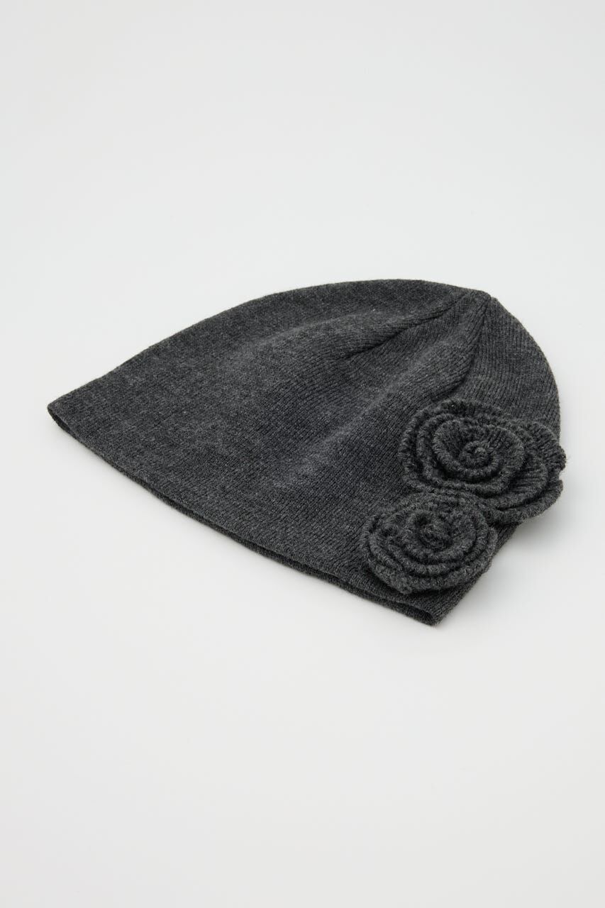 SLY「FLOWER MOTIF KNIT BEANIE」|その他|