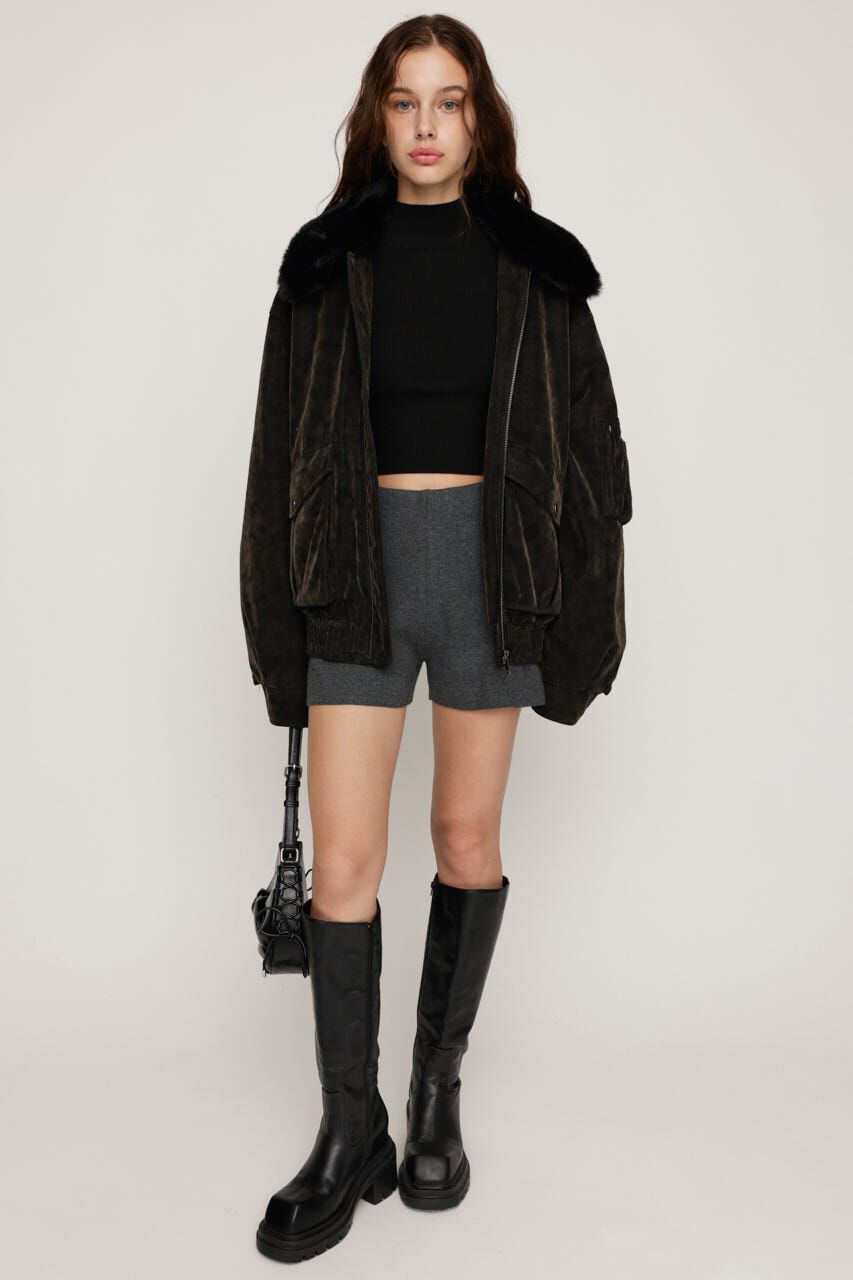 SLY「BASIC HG RIB H／N トップス」|ニット・セーター|