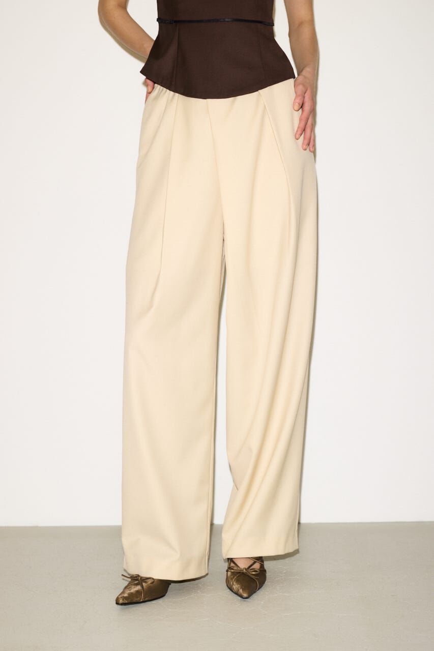 SLY「ASYMMETRY TUCK SLACKS」|その他|