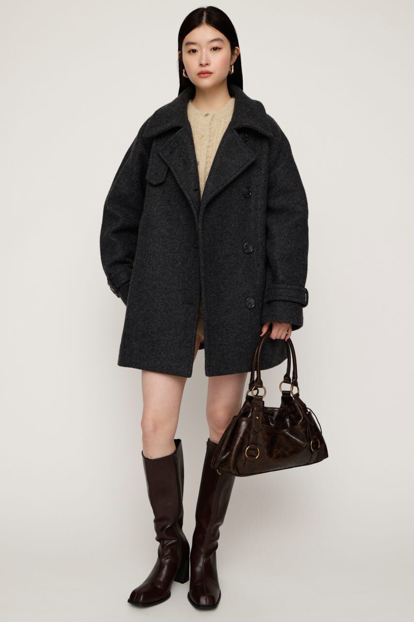 SLY「STAND NECK MIDI コート」|その他|