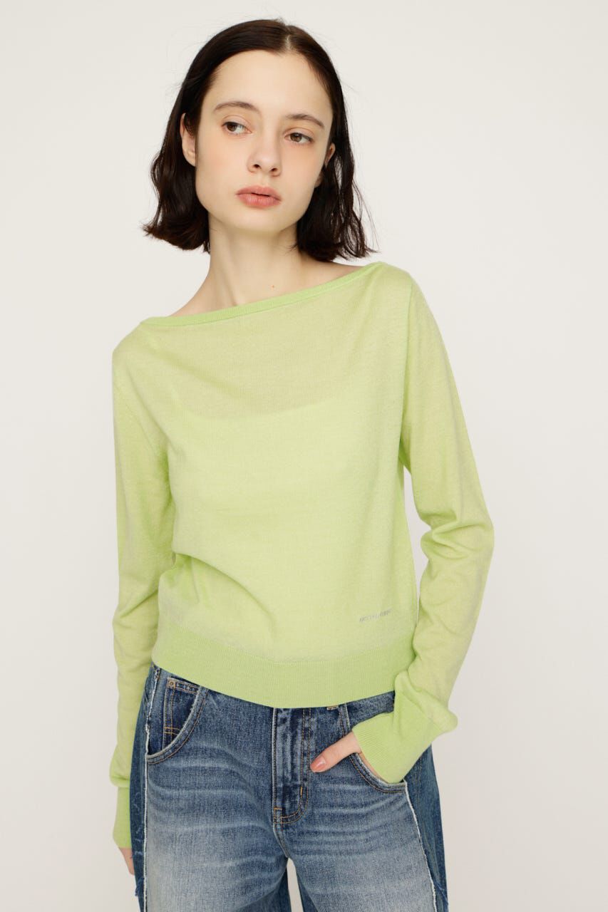 SLY「OFF SHOULDER 2WAY HG トップス」|ニット・セーター|