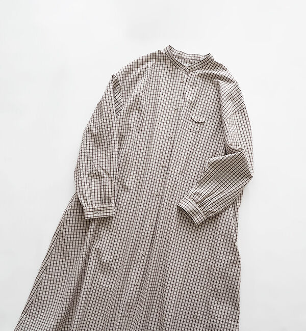休日と詩「小さなポケットのロングシャツ」|シャツ・ブラウス|