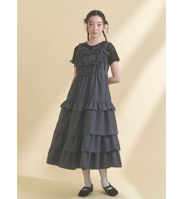 merry jenny「ribbon lace tee」|Tシャツ・カットソー|