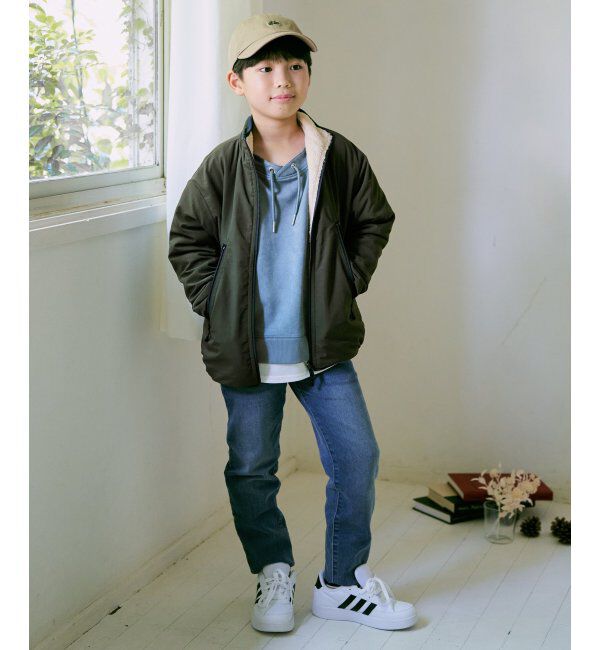 ikka kids「【親子おそろい】リバーシブルフェイクファーブルゾン（110~160cm）」|その他|