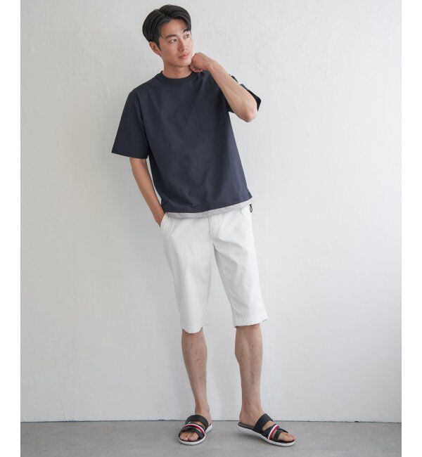 ikka「ドライメッシュドロストTシャツ」|Tシャツ・カットソー|